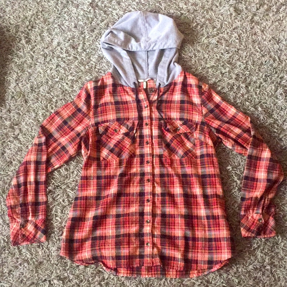 BKE Flannel with Hood